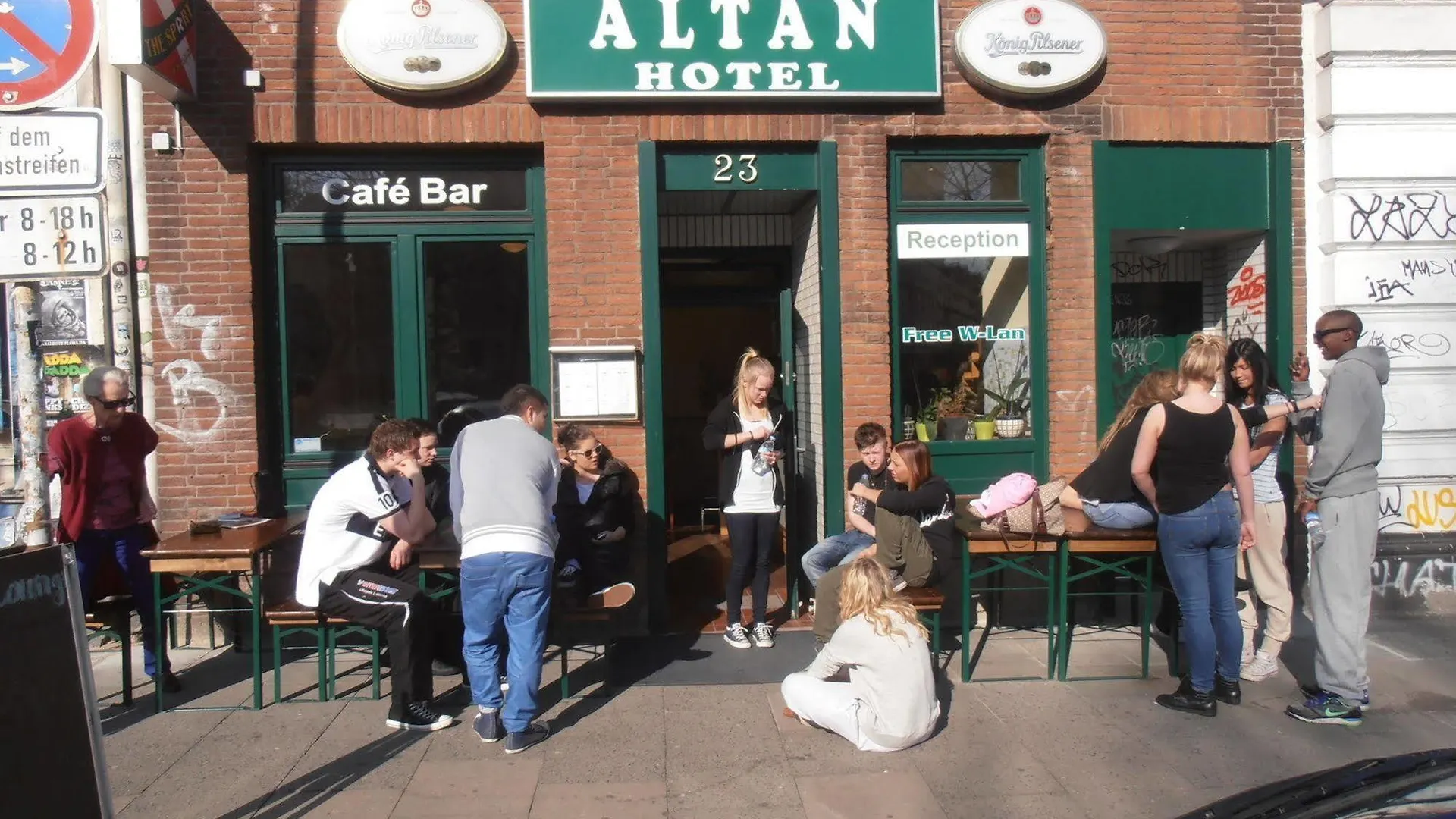 Altan Hotel Гамбург Германия